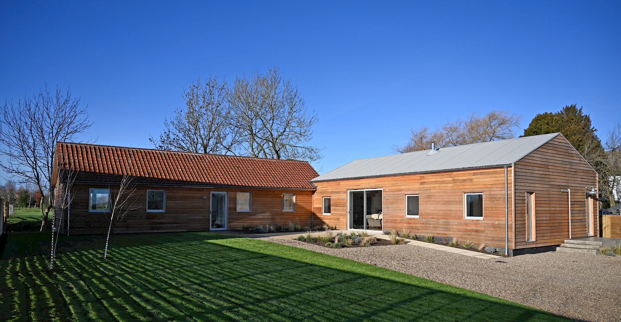 Exterior yard