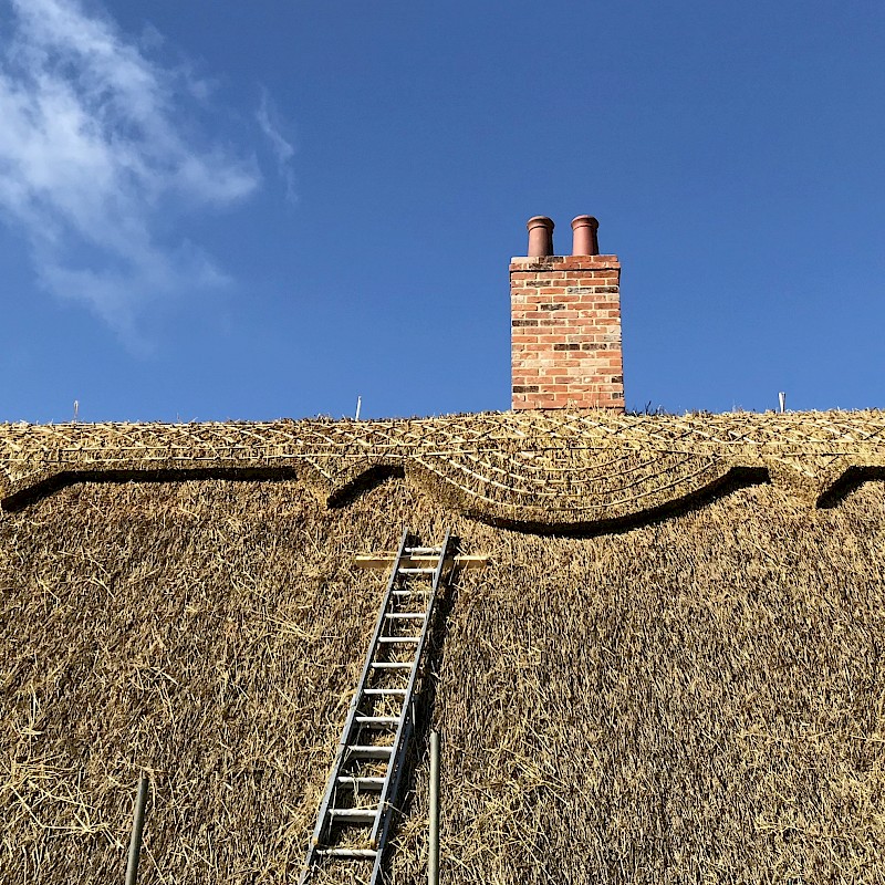 thatched roof