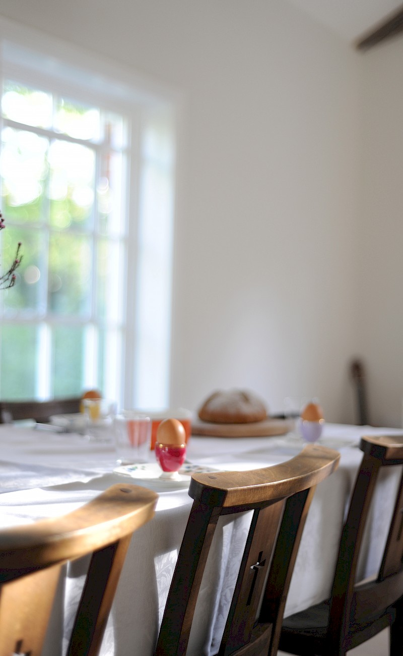 dining room detail